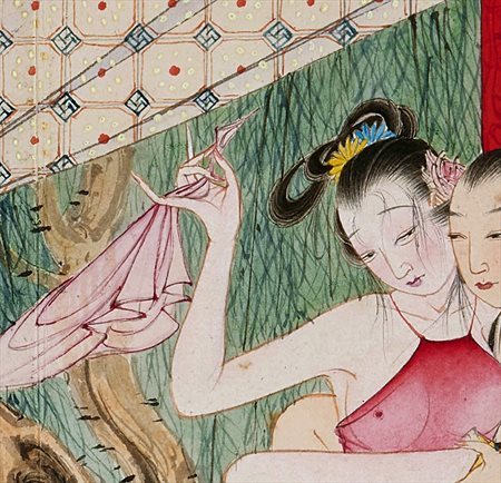 汶上-迫于无奈胡也佛画出《金瓶梅秘戏图》，却因此成名，其绘画价值不可估量